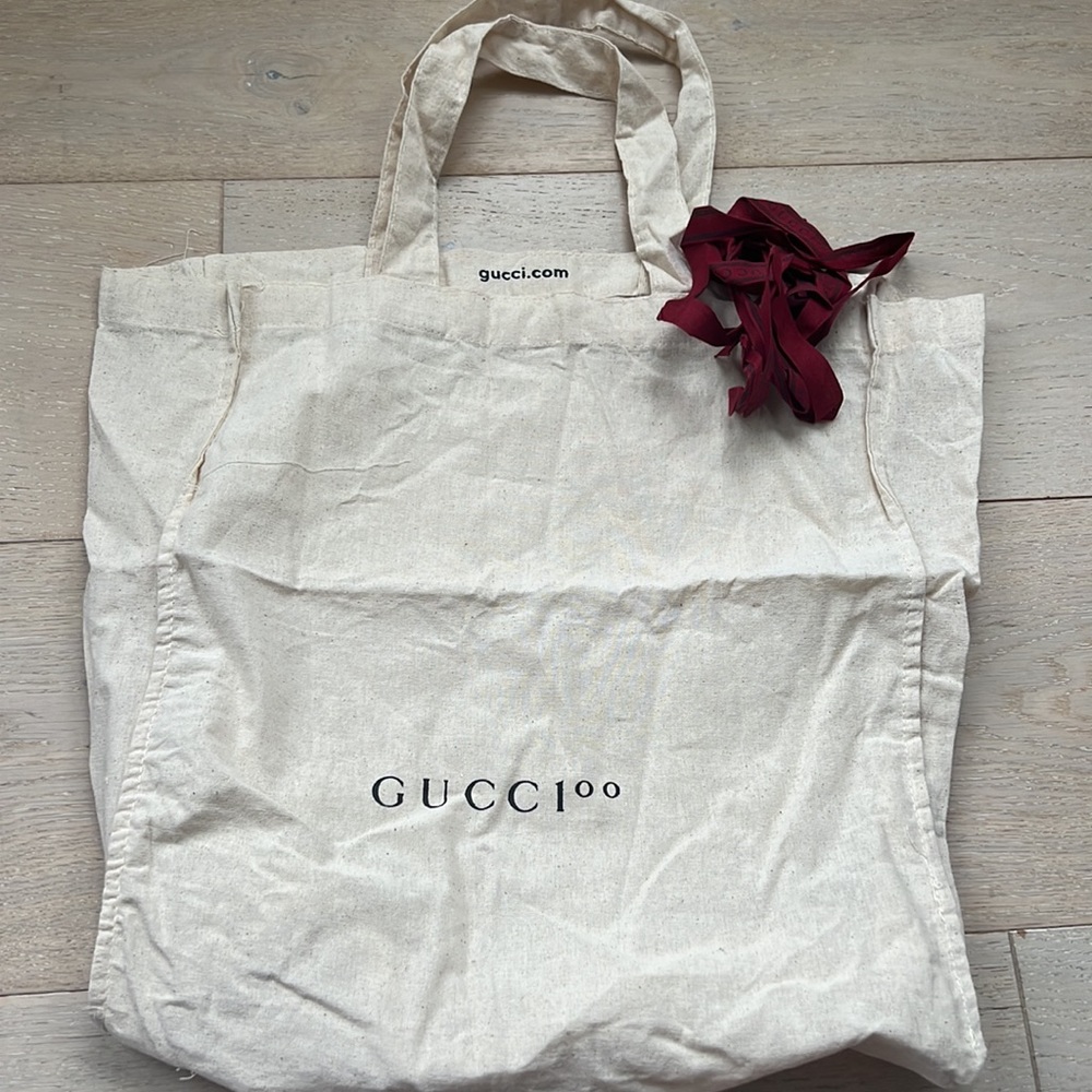 Authentic Gucci Canvas Tote